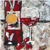 Image 3 : Janier Perfect Wine Acrylic on Canvas Heavy Texture Fantastic Original