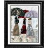 Image 6 : Umbrella Girl's Night Palette Textured Rich Colors Modern Original Art Janier
