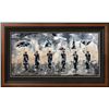 Image 5 : Janier Umbrella Men Fantastic Painting on Canvas Avant Garde Modern Original