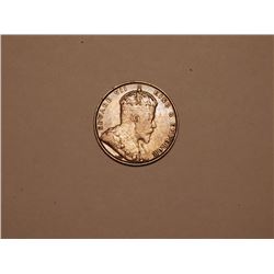 Straits settlements 1907 silver dollar British empire