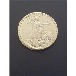 U.S. St. Gaudens Twenty-Dollar Gold Coin Dated 1927, $400-$500...