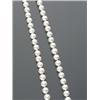 Image 1 : Opera Length Cultured Pearl Necklace, Knotted, The single strand having ninety-four pearls meas...