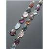 Image 1 : 14-Karat Yellow Gold Semi-Precious Stone Three Piece Ensemble, Consisting of: a choker length n...