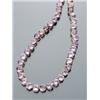 Image 1 : Opera Length Tested 14-Karat Yellow Gold Amethyst Necklace, The single line having thirty-seven...