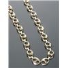Image 1 : Italian Opera Length 14-Karat Yellow Gold Figure-Eight Hollow Link Necklace, Length: 32 in (81....