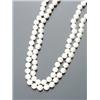 Opera Length Cultured Pearl Necklace, Knotted, The continuous single strand having ninety-one p...