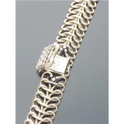 18-Karat Yellow Gold and Diamond Concealed-Face Lady's Manual-Wind Wristwatch, Guebelin, Jubilee,...