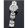 Image 1 : 18-Karat White Gold and Diamond Gentleman's Quartz Wristwatch, Concord, Lascala Chronograph, Re...