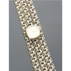 Swiss 14-Karat Yellow Gold Lady's Manual-Wind Wristwatch, Eska Watch Company, Circa 1960, Hav...