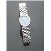 Image 1 : 18-Karat White Gold, Abalone Shell Lady's Quartz Wristwatch, Jahan, Swiss, Circa 1990, Having...