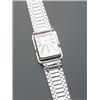 Image 1 : 18-Karat White Gold Gentleman's Quartz Wristwatch, Corum Reverso, Swiss, Recent, One face hav...