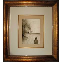 Peter Milton Museum Art Jolly Corner Framed Collectible Sale