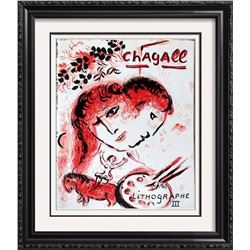 Marc Chagall "After" Original Color Lithograph Liquidation Sale