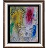 Image 1 : Marc Chagall "After" Colored Lithograph Dealer Liquidating