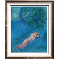 Marc Chagall "After" Huge Discount Fantastic Colored Lithograph Sale