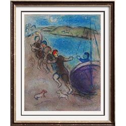 Marc Chagall "After" Low Price Colored Lithograph Sale