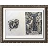 Image 1 : Albert Decaris Hand Signed Original Engraving Samson Delilah