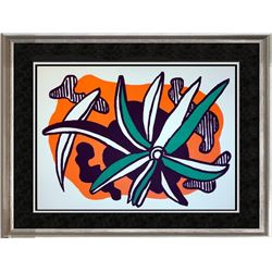 Fernand Leger Rare Colored Litho from Special Issue of XX Siecle Review No. 2