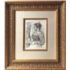 Image 1 : RARE c.1919 Pierre Auguste Renoir Lithograph after the original La Femme Au Plateau First Edition