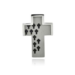 Stainless Steel Multi Cross Charm Pendant ssp00349