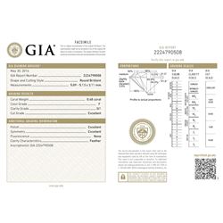 GIA/Round/F/SI1/0.48Ct