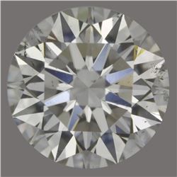 GIA/Round/H/SI1/2.07Ct