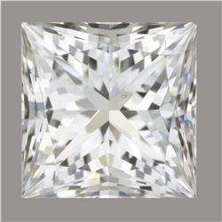 GIA/Princess/D/SI1/1.01Ct