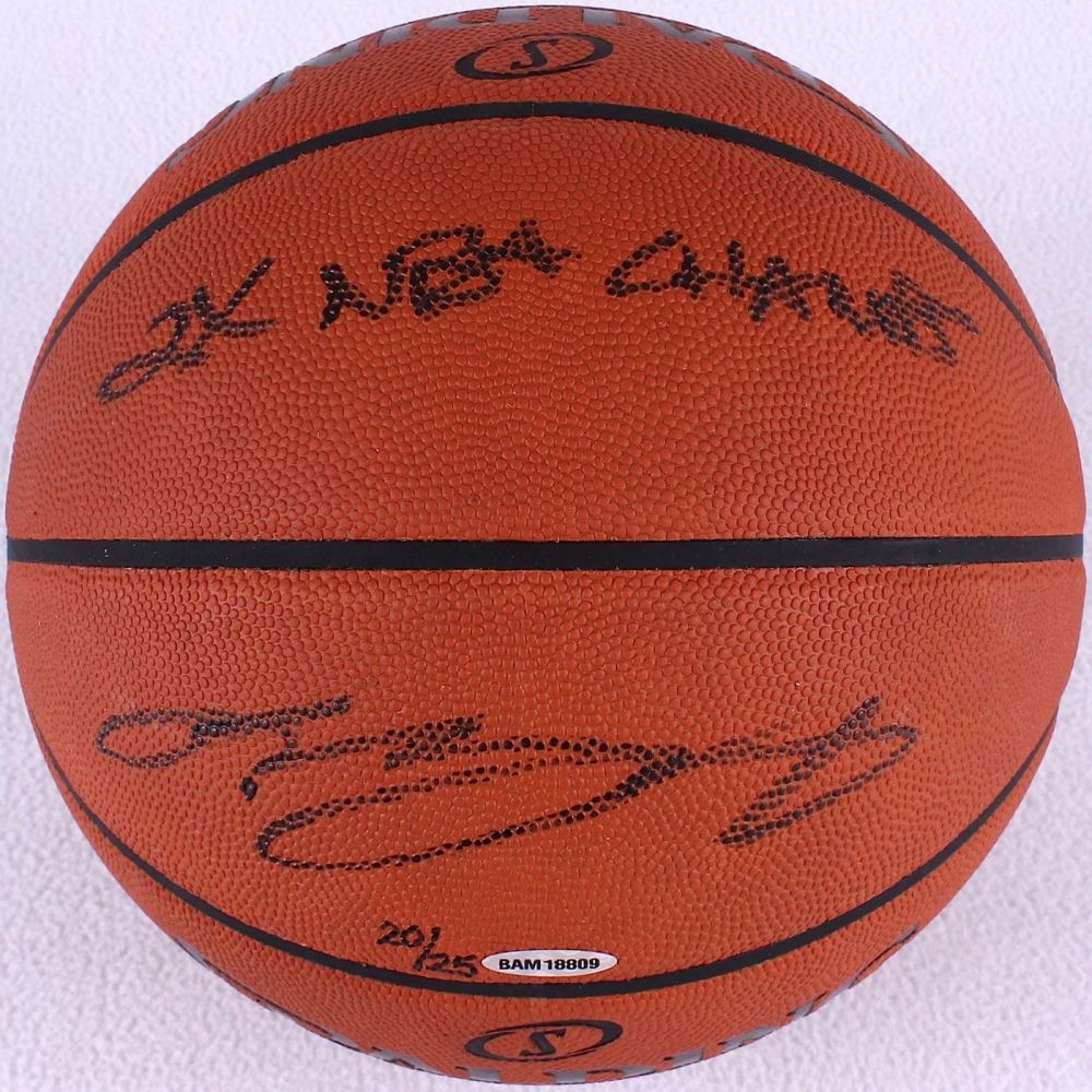 LeBron James Signed LE Official NBA Game Ball Inscribed "2x NBA Champs