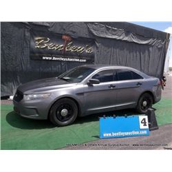 2013 FORD TAURUS ~ 142,835 MILES VIN: 1FAHP2L87DG109649, SEDAN, FWD, V6, 3.5L, GRAY, AC COLD, 1/2 TA