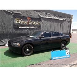 2011 DODGE CHARGER ~ 148,949 MILES VIN: 2B3CL1CT8BH600622, SEDAN, RWD, V8, 5.7L, BLACK, AC COLD, 1/2