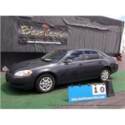 2008 CHEVROLET IMPALA ~ 152,681 MILES VIN: 2G1WS553089238929, SEDAN, FWD, V6, 3.9L, GRAY, WARM AC, 3