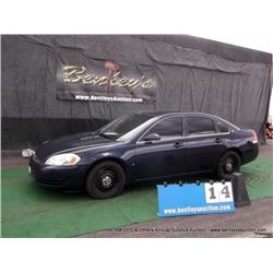 2008 CHEVROLET IMPALA ~ 131,937 MILES VIN: 2G1WB58K681246888, SEDAN, FWD, V6, 3.5L, AC WARM, 3/4 TAN