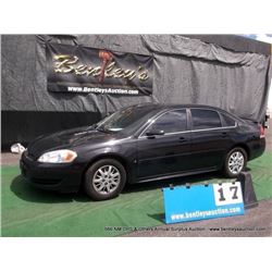 2009 CHEVROLET IMPALA ~ 135,462 MILES VIN: 2G1WS57M491283460, SEDAN, FWD, V6, 3.9L, BLACK, ROCK CHIP