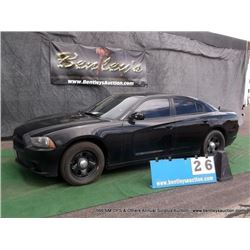 2011 DODGE CHARGER ~ 132,582 MILES VIN: 2B3CL1CT4BH600634, SEDAN, RWD, V8,5.7L, BLACK, AC COLD, 1/2 
