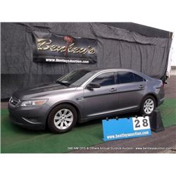 2011 FORD TAURUS ~ 130,577 MILES VIN: 1FAHP2DW8BG180823, SEDAN, FWD, V6, 3.5L, GRAY, AC COLD, 1/4 TA