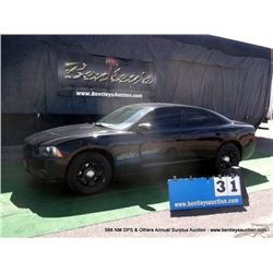 2011 DODGE CHARGER ~ 123,683 MILES VIN: 2B3CL1CT5BH600626, SEDAN, RWD, V8, 5.7L, BLACK, AC COLD, 1/4