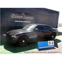 2010 DODGE CHARGER ~ 144,896 MILES VIN: 2B3AA4CT5AH303112, SEDAN, RWD, V8, 5.7L, BLACK, AC COLD, 3/4