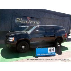 2011 CHEVROLET TAHOE ~ 142,513 MILES VIN: 1GNLC2E04BR307007, SUV, 4X2, V8, 5.3L, BLACK, AC COLD, 1/4