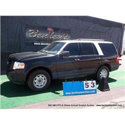 2010 FORD EXPEDITION 4x4 ~ 160,585 MILES VIN: 1FMJU1G53AEA88039, SUV, BLACK & WHITE, 4x4, V8, 5.4L, 