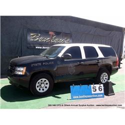 2012 CHEVROLET TAHOE 4x4 ~ 151,173 MILES VIN: 1GNSK2E0XCR191408, SUV, 4x4, V8, 5.3L, BLACK & WHITE, 