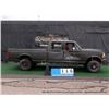 Image 5 : 1993 Ford F-350 PICKUP 4X4 ~ 86,385 MILES VIN: 2FTJW36H0PCA92232, PICKUP, 4WD, V8, 5.8L, GREEN, A/C 