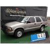 Image 1 : 2004 CHEVROLET BLAZER 4WD ~ 107,484 MILES VIN: 1GNDT13XX4K154921, SUV, 4WD, V6, 4.3L, BROWN, AC COLD
