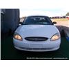 Image 3 : 2000 FORD TAURUS ~ 102,168 MILES VIN: 1FAFP5226YG245007, SEDAN, FWD, V6, 3.0L, WHITE, AC COLD, 1/4 T