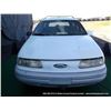 Image 3 : 1992 FORD TAURUS WAGON ~ 06627 MILES SHOWING VIN: 1FACP55UXNG186197, FWD, V6, 3.0L, WHITE, AC COLD, 