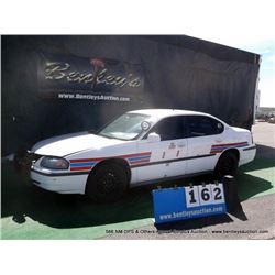 2004 CHEVROLET IMPALA ~ 154,803 MILES VIN: 2G1WF55K749452001, SEDAN, FWD, V6, 3.8L, WHITE W/ RED STR