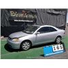 Image 1 : 2001 HONDA CIVIC ~ 138,575 MILES VIN: 1HGEM21901L015179, COUPE, FWD, I4, 1.7L, SILVER, WINDSHIELD CR
