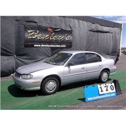 2005 CHEVROLET CLASSIC ~ 174,641 MILES VIN: 1G1ND52F15M145291, SEDAN, FWD, I4, 2.2L, SILVER, WINDSHI
