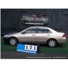 Image 2 : 2006 HONDA ACCORD ~ 83,616 MILES VIN: 1HGCM56476A053839, SEDAN, FWD, I4, 2.4L, TAN, A/C COLD, 1/4 TA