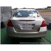 Image 6 : 2006 HONDA ACCORD ~ 83,616 MILES VIN: 1HGCM56476A053839, SEDAN, FWD, I4, 2.4L, TAN, A/C COLD, 1/4 TA