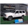 Image 1 : 1999 JEEP CHEROKEE 4X4 4WD ~ 194,944 MILES VIN: 1J4FF68S6XL534592, SUV, 4WD, I6, 4.0L, WHITE, A/C CO